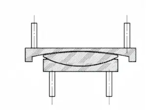 FPS-I Single sliding surface friction pendulum bearing for building seismic isolation