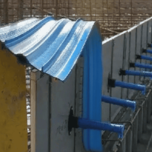 How to install PVC waterstop – embedded center bulb type in concrete construction joint step by step
