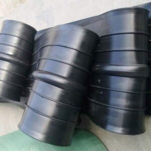 Rubber waterstop – center bulb type for concrete expansion joints and bridge waterproofing