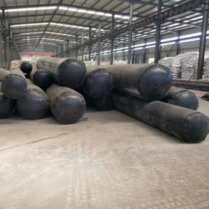 Rubber inflatable core mold – inflatable mandrel for concrete hollow beam and culvert forming