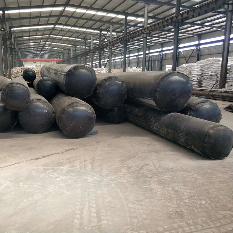 Rubber inflatable core mold – inflatable mandrel for concrete hollow beam and culvert forming