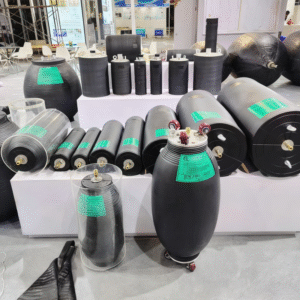 the variable diameter pipeline sealing airbag can adjust its shape according to the diameter of the pipeline