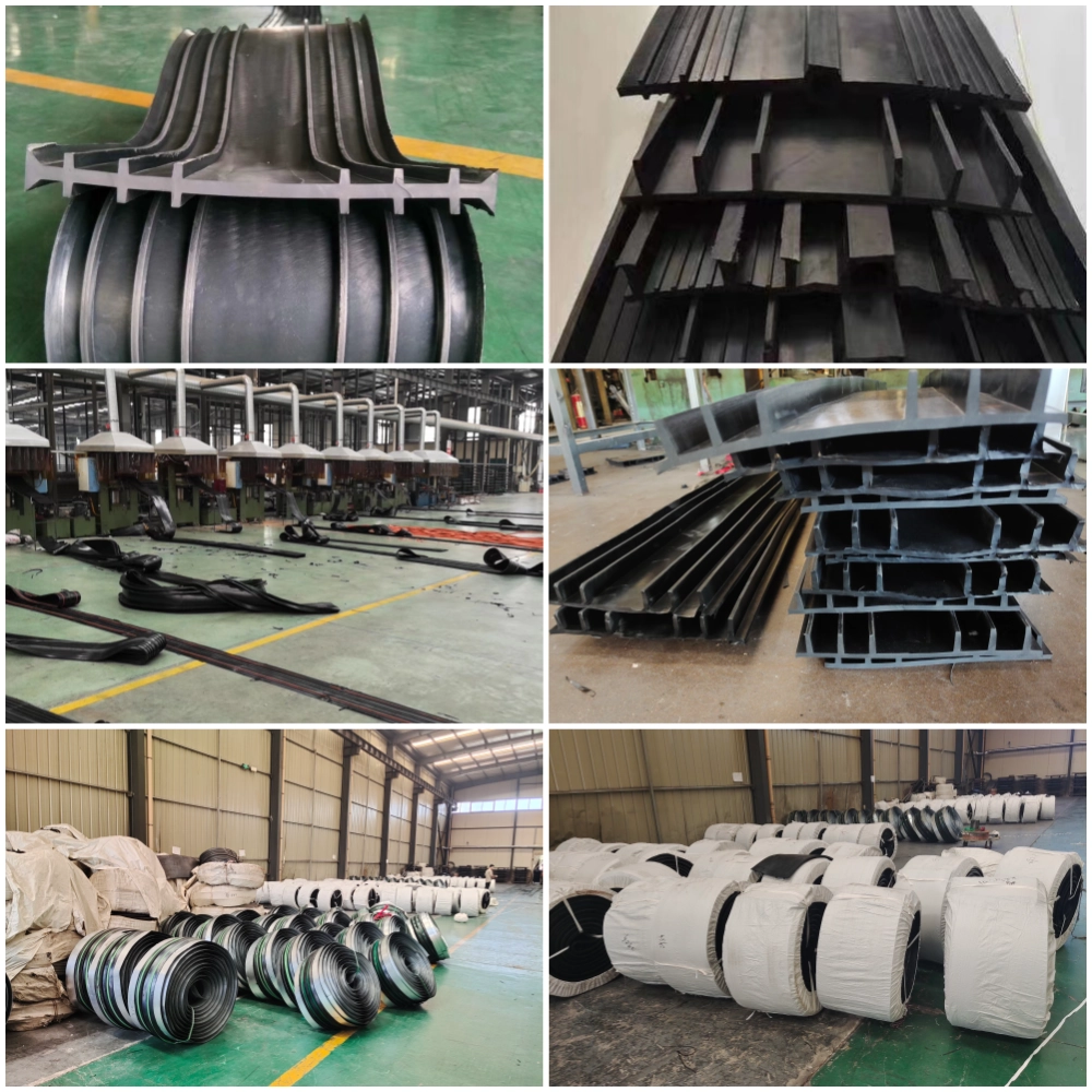 Rubber waterstop production photo – extrusion line for EPDM and natural rubber waterstops